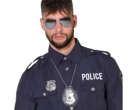 stroj-policjanta-dla-doroslych-police-akcesoria-okulary-wisiorek-odznaka