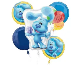 balony-foliowe-bukiet-zestaw-wszyscy-razem-sladem-blue-piesek-blu-46-cm