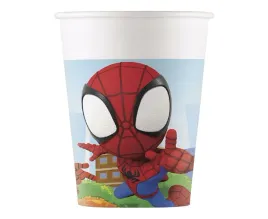 kubeczki-papierowe-spidey-and-his-amazing-friends-urodziny-200-ml-8-szt