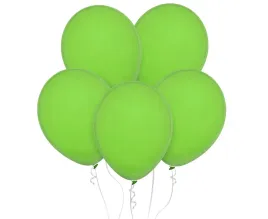 balony-pastelowe-zielone-lime-green-28-cm-100-szt