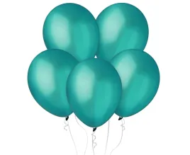 balony-metaliczne-zielone-szmaragdowe-lateksowe-dekoracja-28-cm-100-szt