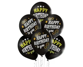 balony-na-urodziny-happy-birthday-to-you-czarne-dekoracja-30-cm-6-szt