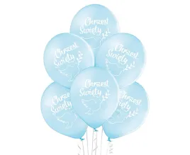 blekitne-balony-na-chrzest-swiety-chlopca-golab-30-cm-6-szt