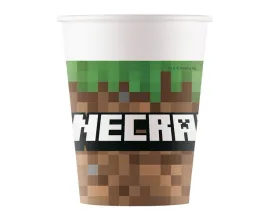 kubeczki-kubki-papierowe-minecraft-majnkraft-gracza-200-ml-8-szt