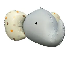 balon-slon-slonik-baby-shower-roczek-chlopca-szary-matowy-63x50-cm