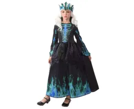 stroj-wiedzmy-zlej-krolowej-umarlych-szkielet-halloween-karnawal-110-120-cm