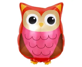 balon-sowa-sowka-urodziny-dziewczynki-dekoracja-rozowy-foliowy-40x35-cm