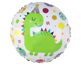 balon-urodzinowy-dinozaur-w-czapeczce-urodzinowej-urodziny-dziecka-36-cm