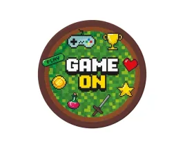 talerzyki-talerze-papierowe-game-on-dla-gracza-pixel-piksele-18-cm-6-szt
