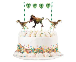 dekoracja-topper-na-tort-z-dinozaurem-dinozaury-urodziny-dziecka