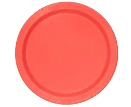 talerzyki-talerze-papierowe-czerwone-impreza-urodziny-23-cm-8-szt
