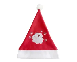 czapka-swiateczna-z-aplikacja-mikolaja-stroj-mikolaja-boze-narodzenie