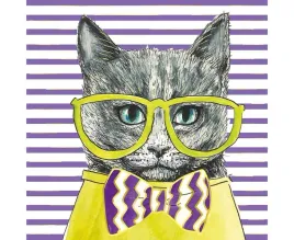 zabawna-kartka-okolicznosciowa-z-koperta-kot-w-okularach-zyczenia-urodziny