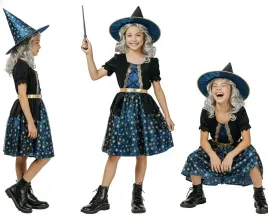 stroj-kostium-czarownicy-wrozki-czarodziejki-na-halloween-karnawal-110-120