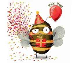 zabawna-kartka-urodzinowa-z-koperta-pszczola-for-you-bee