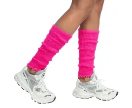 getry-neonowe-rozowe-podkolanowki-ocieplacze-przebranie-lata-80-skate-disco