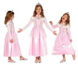 stroj-ksiezniczki-z-korona-ksiezniczka-rozowa-suknia-korona-120-130-cm