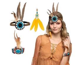 zestaw-hippie-opaska-kolczyki-bransoletka-pocahontas-party-retro