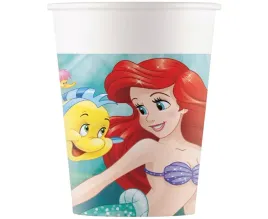 kubeczki-kubki-papierowe-syrenka-ariel-disney-urodziny-200-ml-8-szt