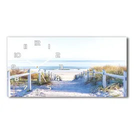 zegar-ze-szkla-na-sciane-nadmorskie-wydmy-60x30-cm
