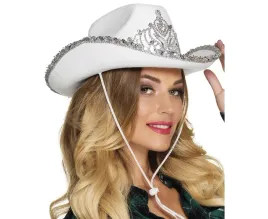 kapelusz-kowbojski-z-korona-texas-queen-kowboj-cowgirl-bialy-z-cekinami