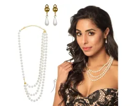 zestaw-bizuterii-z-perlami-klipsy-naszyjnik-perly-stroj-lata-20-30-40