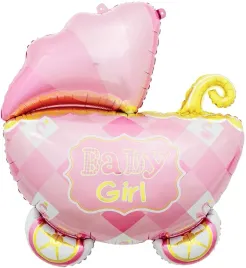 balon-wozek-baby-girl-baby-shower-dziewczynki-foliowy-60-cm