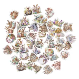 naklejki-winylowe-wielkanocne-4-6-cm-50szt-vintage-bunnies-dpnk-292-dp-craf