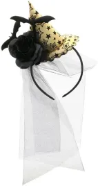 opaska-na-glowe-kapelusz-z-woalka-zlota-halloween-stroj-fotobudka-karnawal