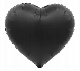 balon-foliowy-serce-matowe-czarne-18-cali