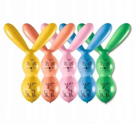 balony-kolorowe-w-ksztalcie-krolikow-gumowe-50-szt