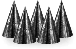 czapeczki-urodzinowe-imprezowe-holograficzne-czarne-100-szt
