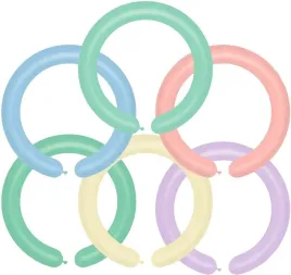 balony-do-modelowania-pastelowe-kolorowe-100-szt