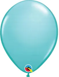 balony-pastelowe-blekit-karaibski-niebieski-100szt