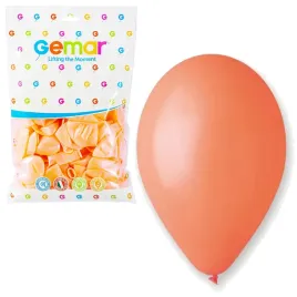 balony-pastelowe-pomaranczowe-orange-party-100-szt