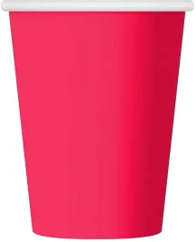kubeczki-papierowe-piknik-grill-ciemnorozowe-6-szt