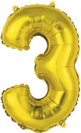 balon-cyfra-cyferka-3-urodziny-zlota-35-cm