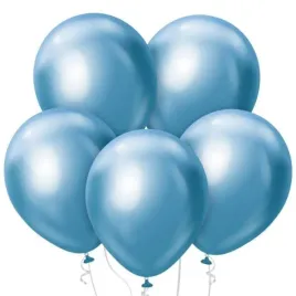 balony-jasnoniebieskie-chromowane-30-cm-50-szt