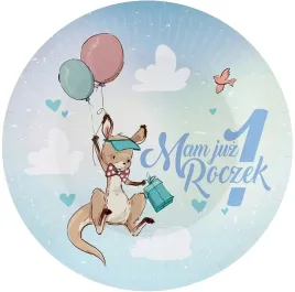 talerzyki-urodziny-dziecka-kangurek-papier-6-szt