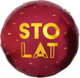 balon-urodzinowy-sto-lat-urodziny-bordowy-46-cm