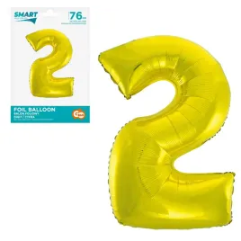 balon-cyfra-cyferka-2-urodziny-zloty-76-cm