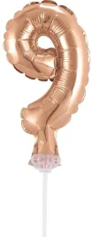 topper-balon-cyfra-9-na-patyczku-na-tort-rosegold