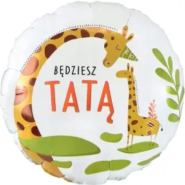 balon-bedziesz-tata-baby-shower-dla-taty-zyrafa-45-cm
