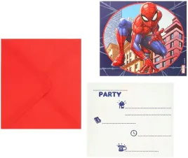 zaproszenia-z-kopertami-spiderman-crime-fighter