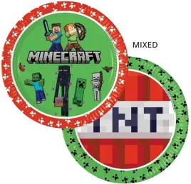 talerzyki-papierowe-minecraft-dla-chlopca-urodziny