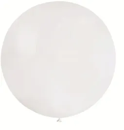 balon-gigant-kula-pastelowa-bialy-slub-wesele-komunia-chrzest-80-cm