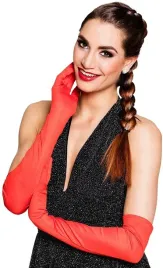 rekawiczki-za-lokiec-opera-lata-20-30-40-czerwone