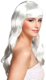 peruka-chique-dlugie-biale-wlosy-karnawal