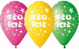 balony-na-urodziny-100-lat-kolorowe-33-cm-5-szt