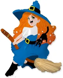 balon-foliowy-czarownica-na-miotle-halloween-61-cm